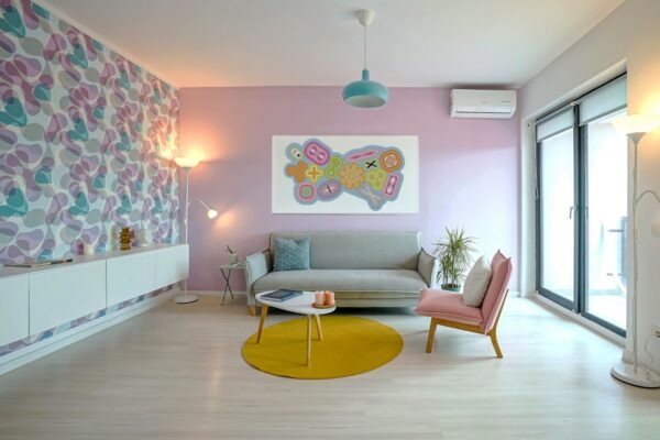Amenajare apartament de închiriat - Bubble House București - arh. Ada Tache (1)